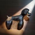Handmade Ceramic Poodle Figurine - Dog Sculpture